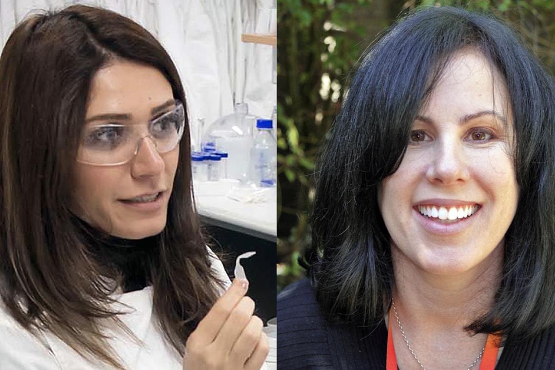 Dr Nasim Amiralian and Dr Caitlin Curtis