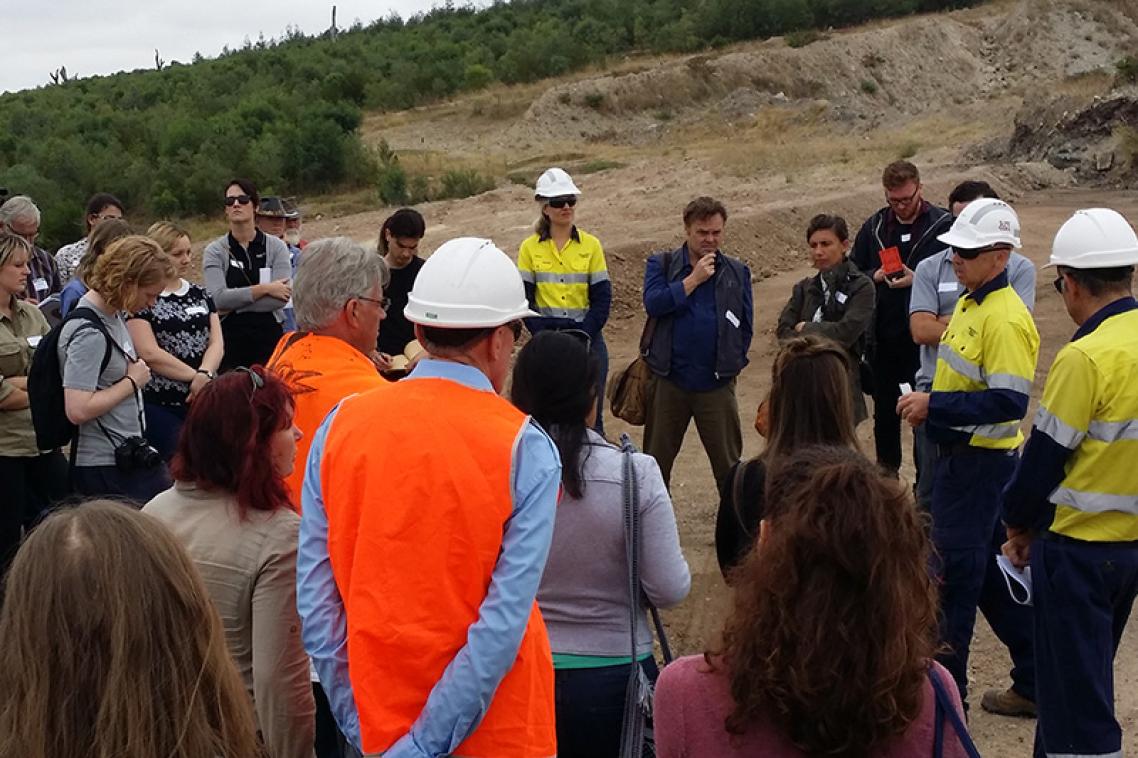 A CQMRG organised mine inspection in Central Queensland