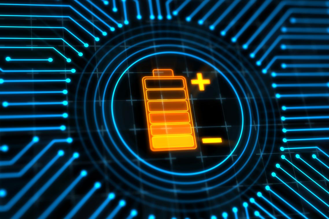 The batteries come in a thin, flexible format