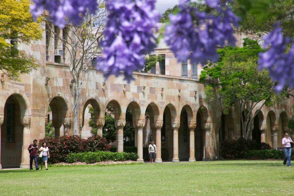 The University of Queensland's great court