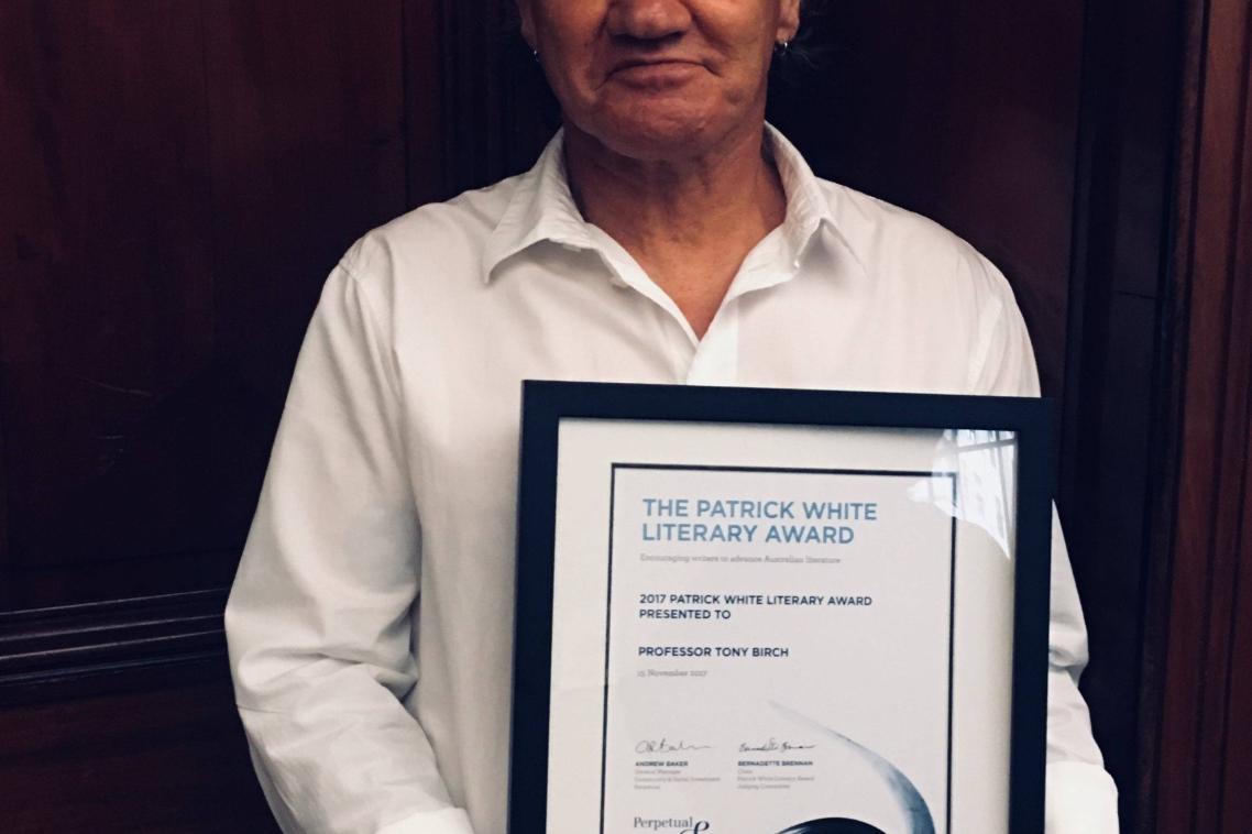 Author Tony Birch wins 2017 Patrick White Literary Award