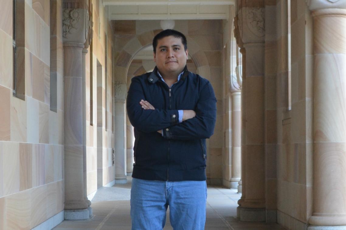 UQ Masters student Gustavo Villafuerte