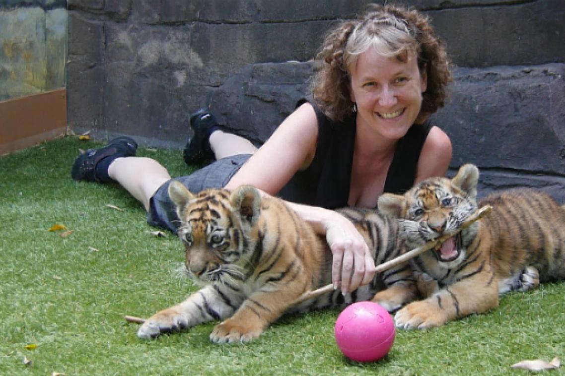 Wildlife conservation expert Dr Tamara Keeley