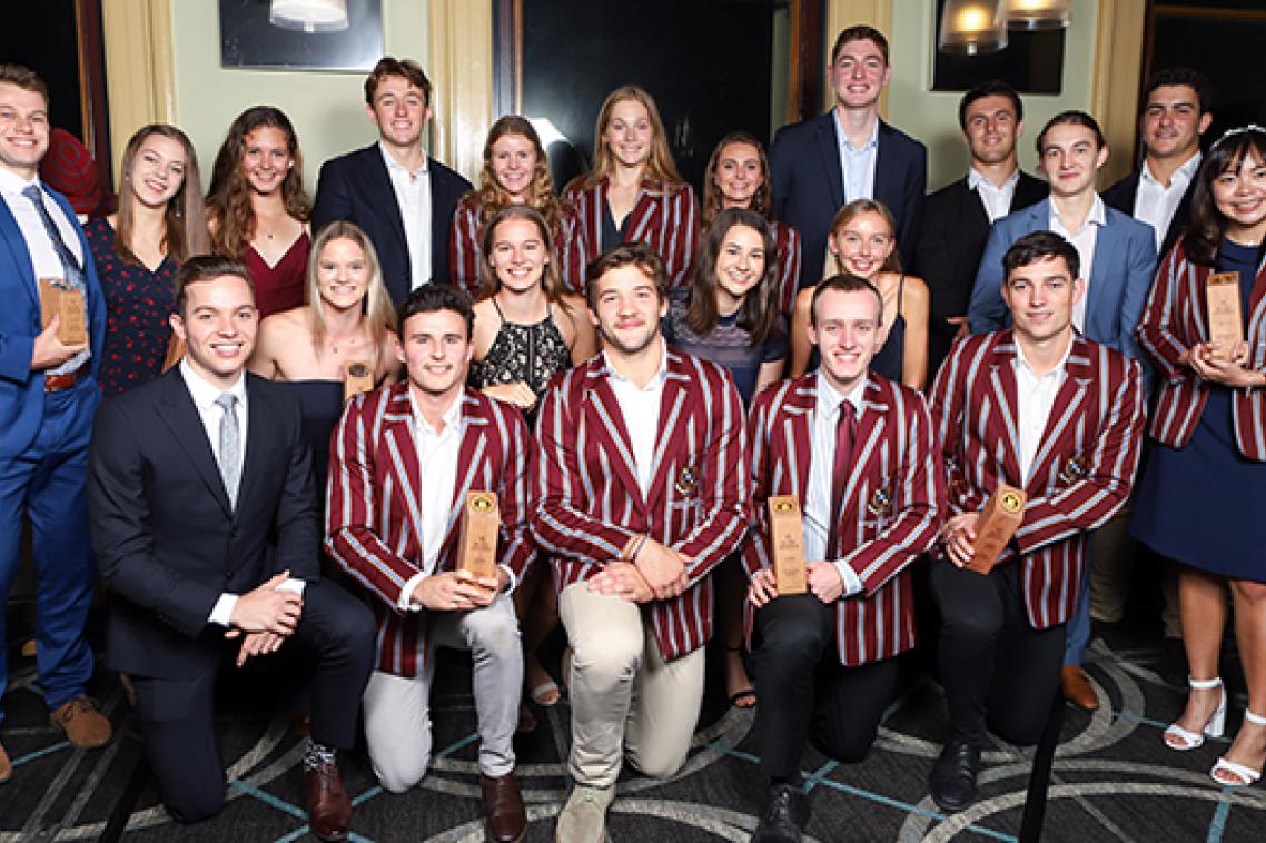 UQ Sport Blue Awards recipients