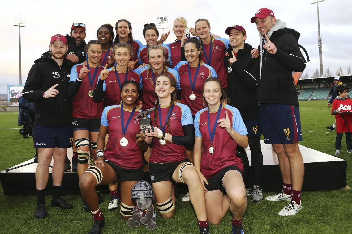 UQ beat Bond University 15-5 in the final
