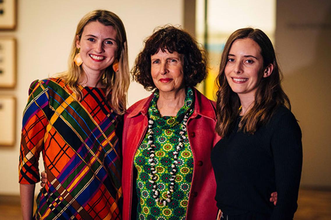 Left to right: Isabella Baker, Judy Watson, Emma McLean
