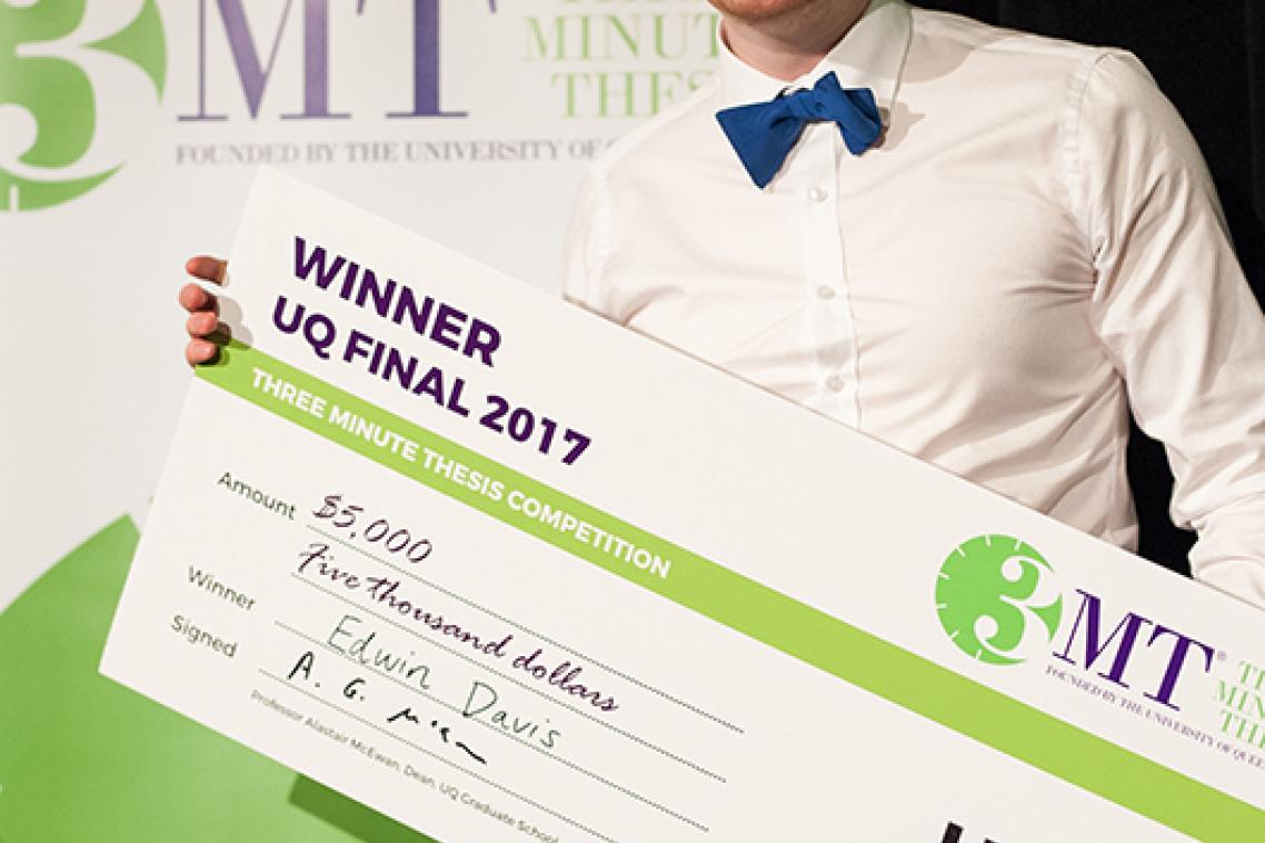 2017 UQ 3MT Winner Edwin Davis