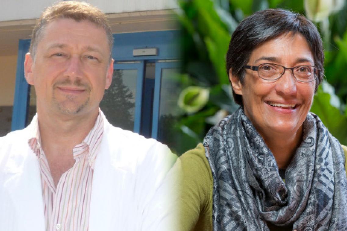 Professor Riccardo Dolcetti and Professor Ranjeny Thomas