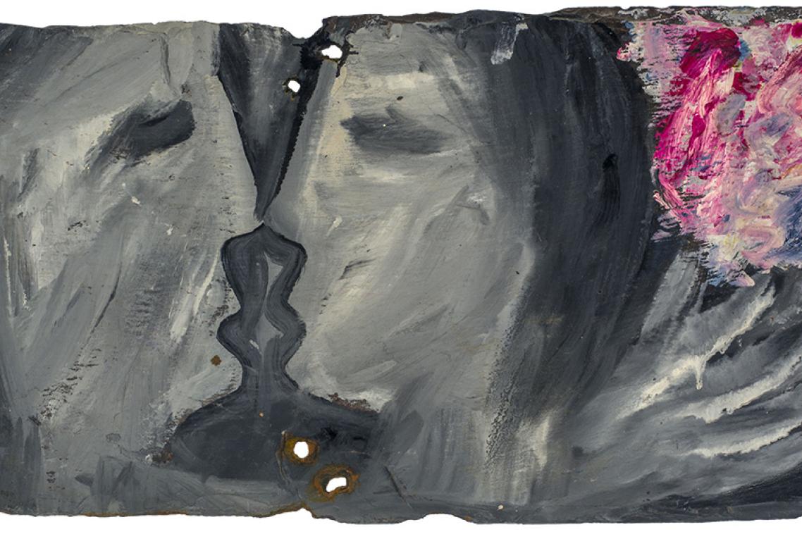Sidney Nolan: Untitled (Lovers and flowers) c.1942