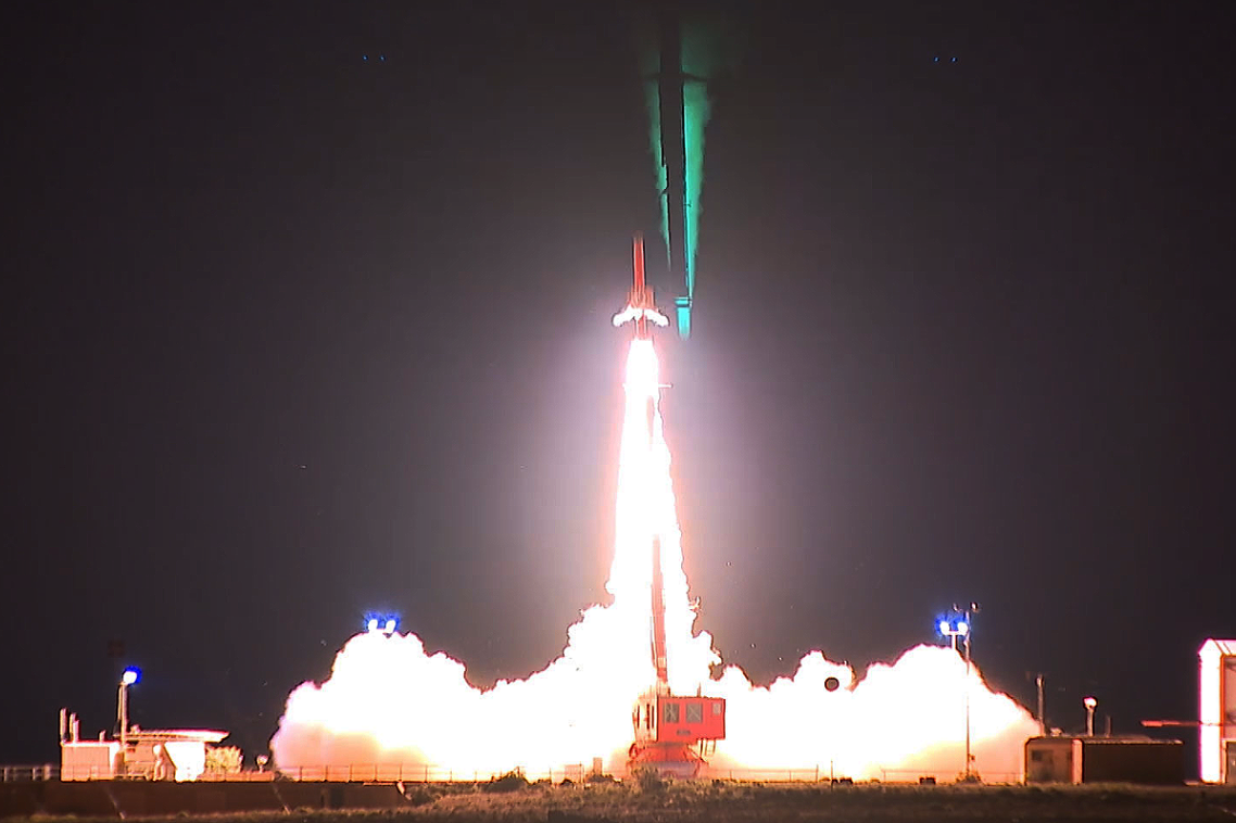 The free-flying hypersonic glider ‘Hyshot V’, designed to fly at Mach 8 (8000 km/hr)