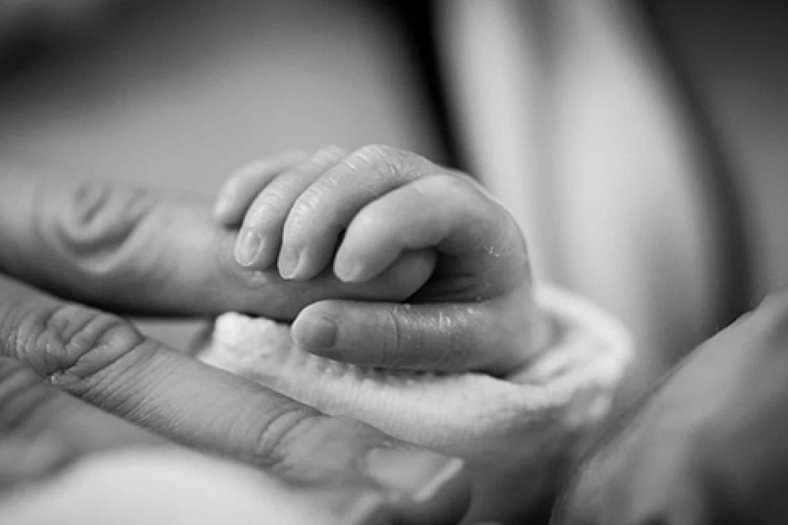 Newborn hand