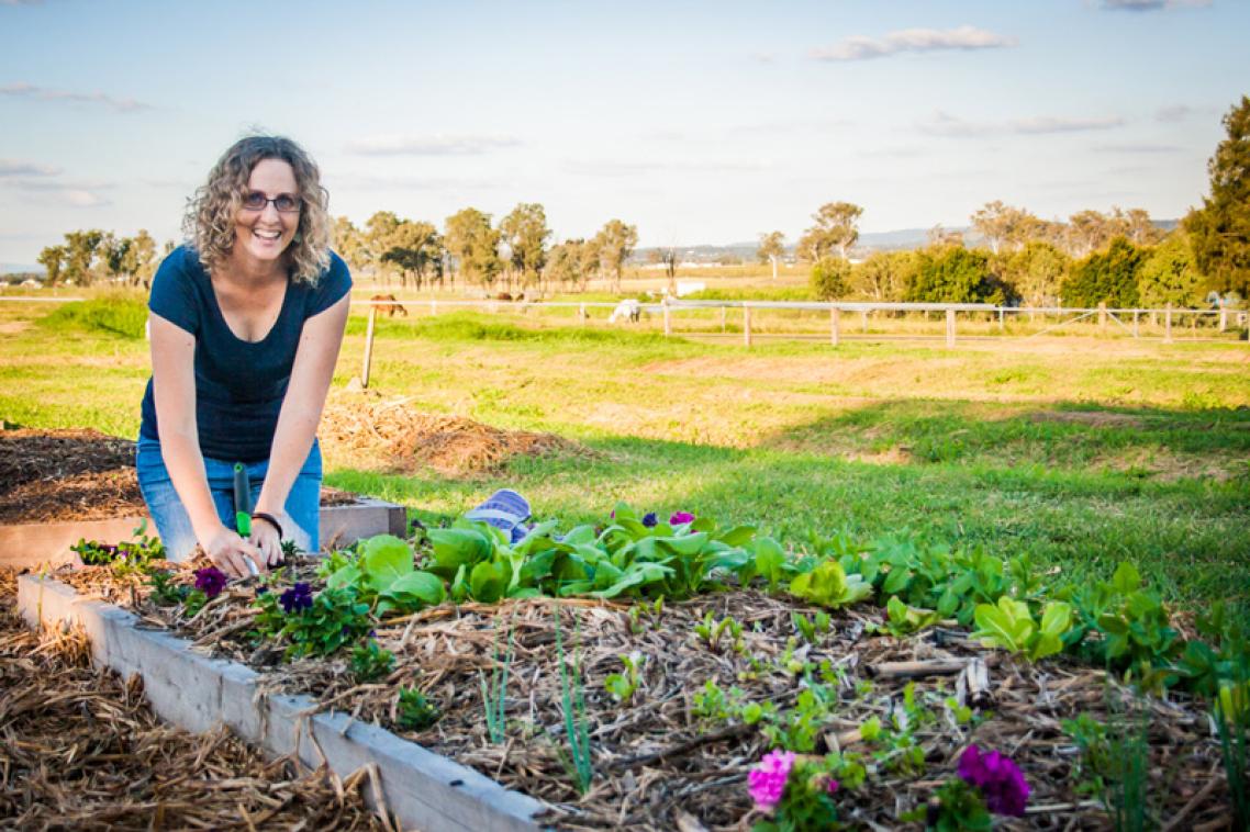 Community Garden representative Noeleen Warman