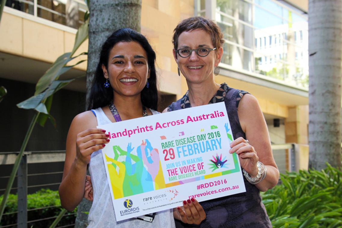Researcher Maria Rondon and Associate Professor Carol Wicking