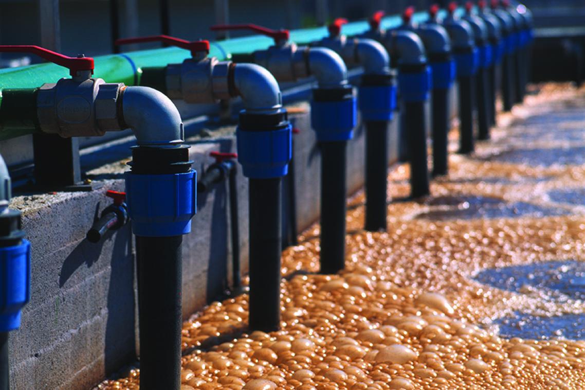 60 Olympic swimming pools of waste arrive every day