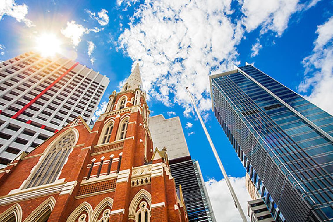 Buildings in Brisbane city
