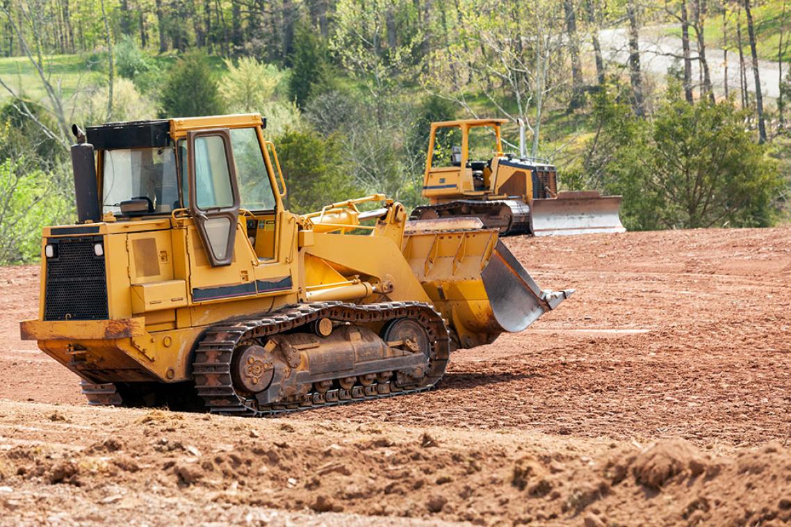 Land clearing machinery