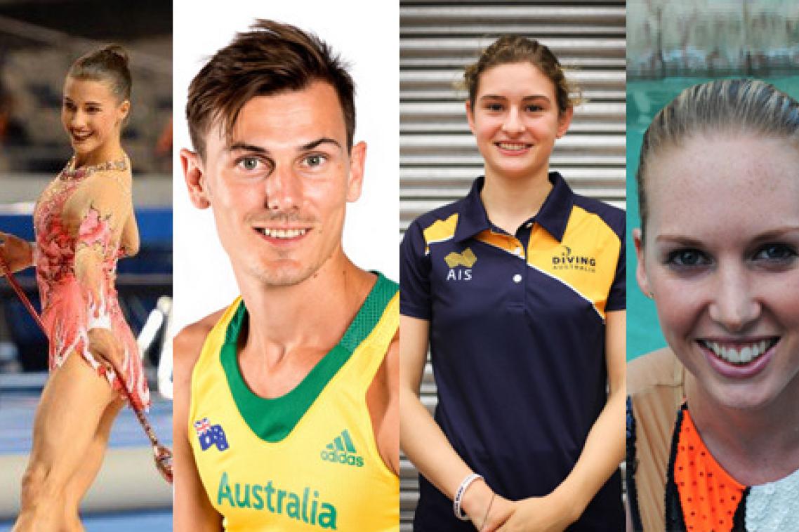 L to R: Danielle Prince, Dane Bird-Smith, Maddison Keeney and Bianca Hammett
