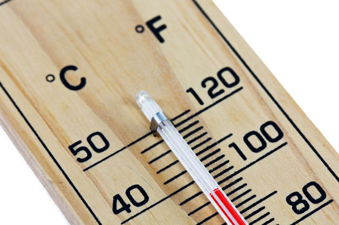 The mercury reportedly soared to 43.3 degrees in Birdsville.