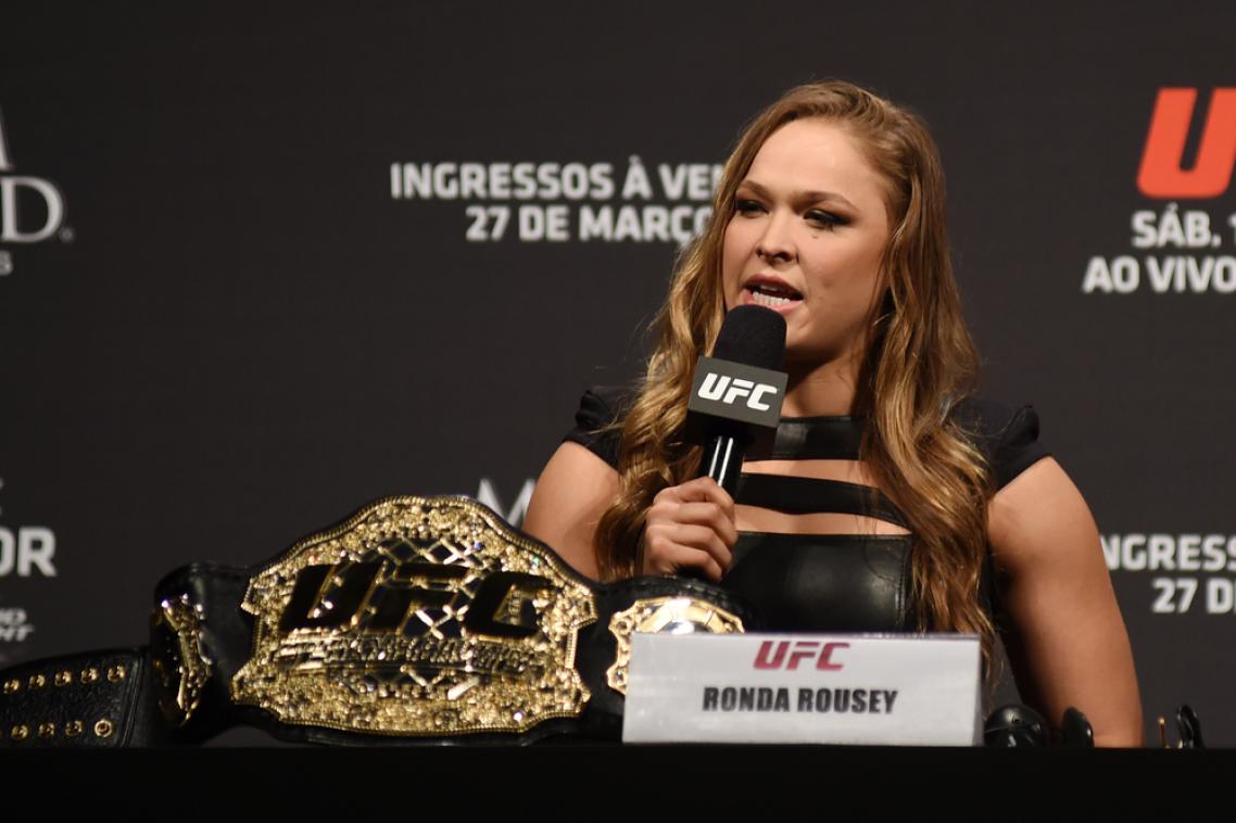 Rousey's fight build-up was criticised for displays of cockiness.
