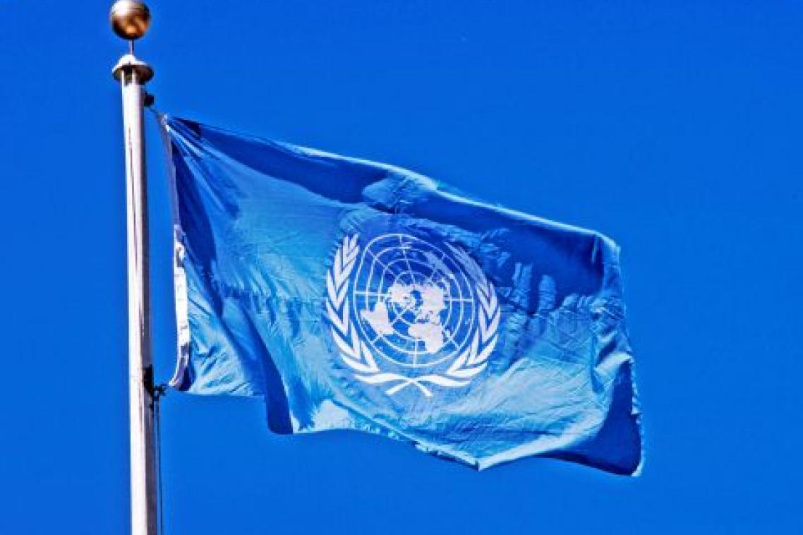 United Nations flag