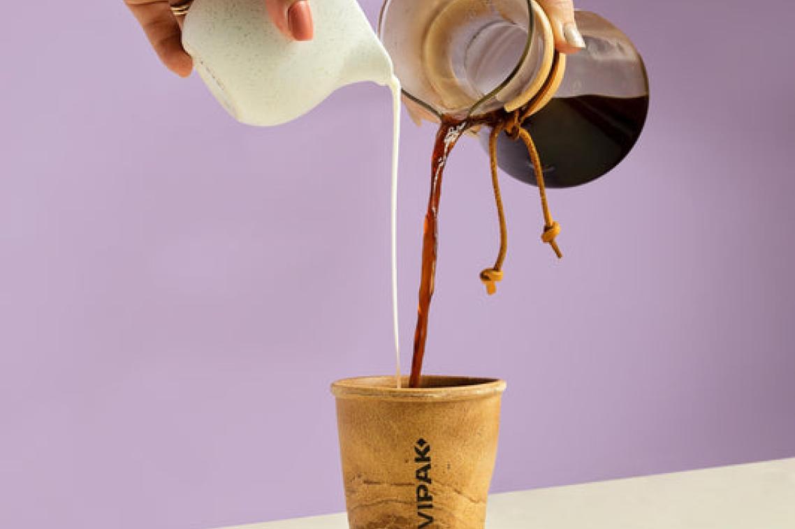 Edible cups from natural packaging company Uuvipak