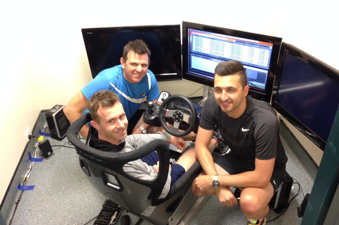 Brad Jones Racing drivers Dale Wood, Jason Bright and Fabian Coulthard