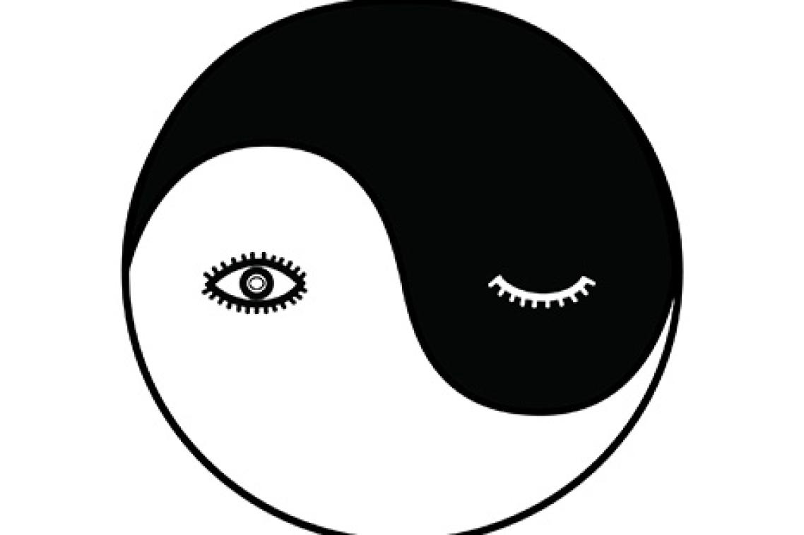 Yin Yang symbol. Credit: Ms Leonie Kirszenblat.